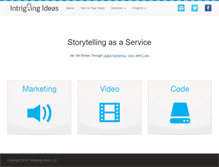 Tablet Screenshot of intriguingideas.com